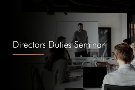 Directors Duties Seminar