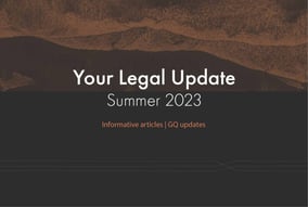 Summer Legal Update 2023